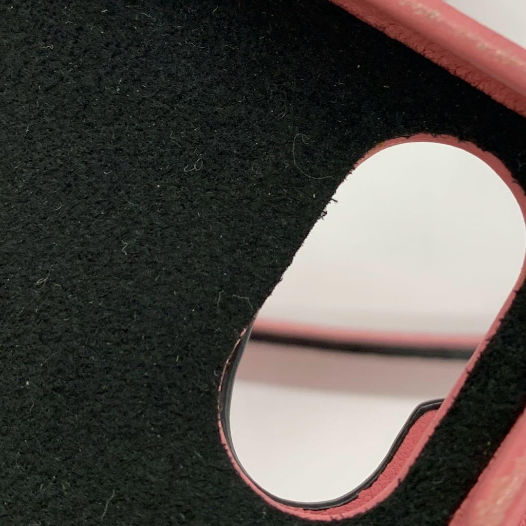 LJB04-4 ロエベ アナグラム レザー エレファント 象