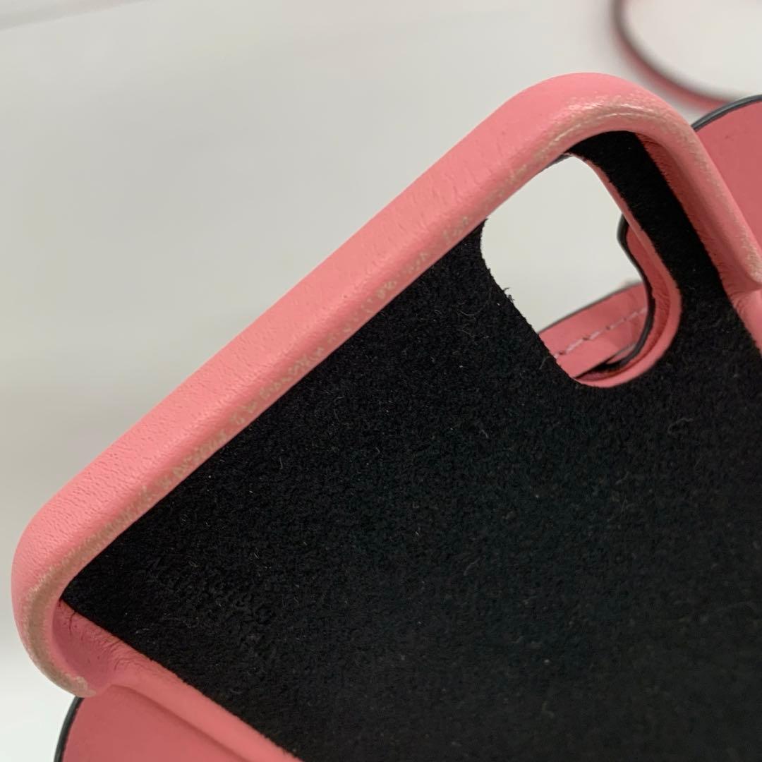 LJB04-4 ロエベ アナグラム レザー エレファント 象