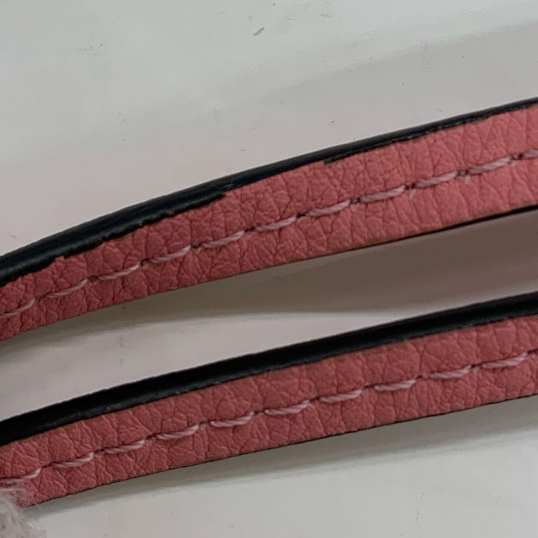 LJB04-4 ロエベ アナグラム レザー エレファント 象