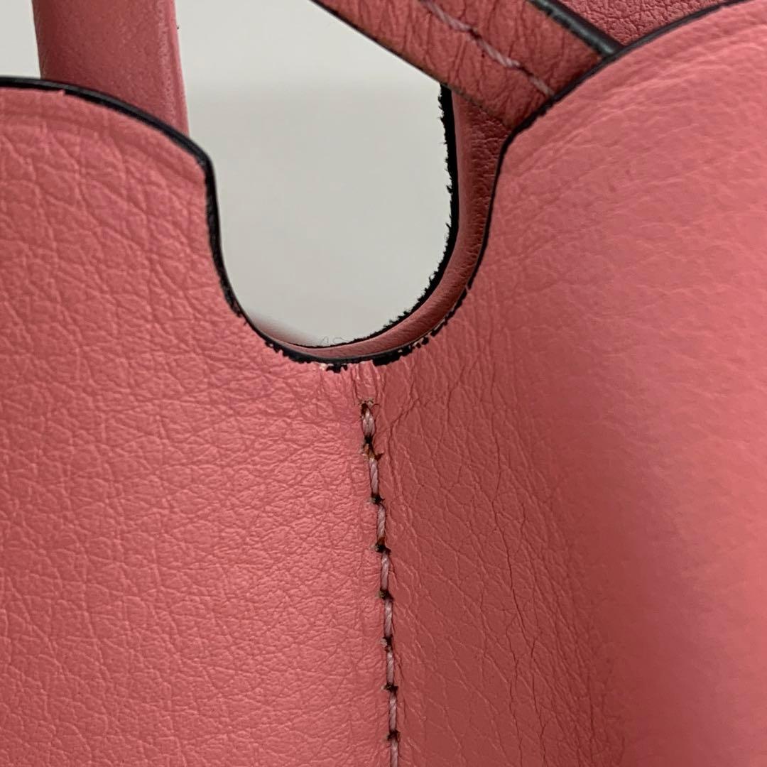 LJB04-4 ロエベ アナグラム レザー エレファント 象