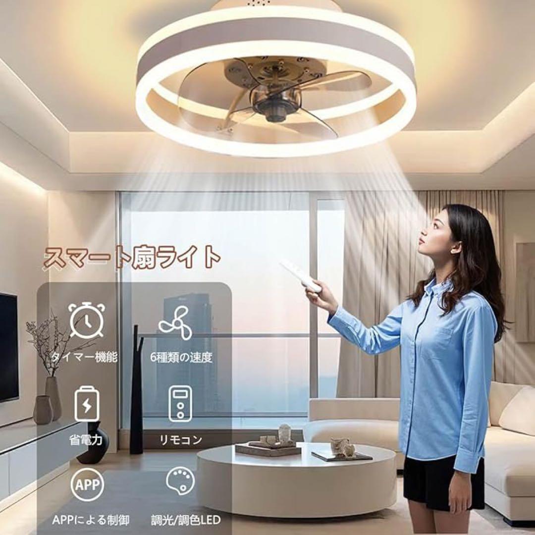 シーリングファンライト　8〜10畳　ワンタッチ取付　タイマー　正逆回転