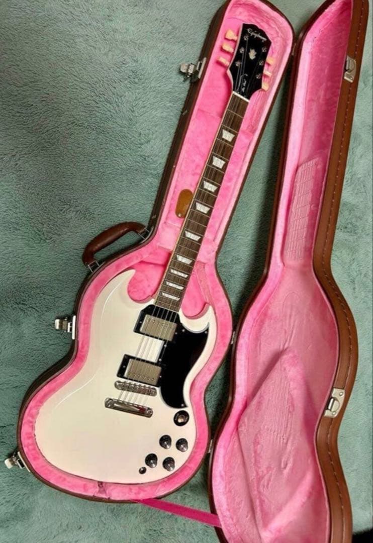Epiphone IBG 1961 Les Paul SG バーストバッカー搭載