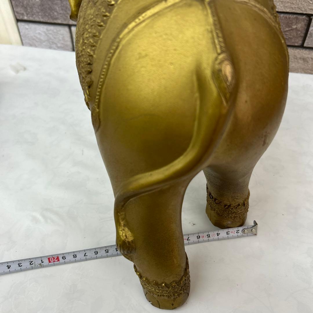 真鍮　ゾウ　置物　インテリア アンティーク