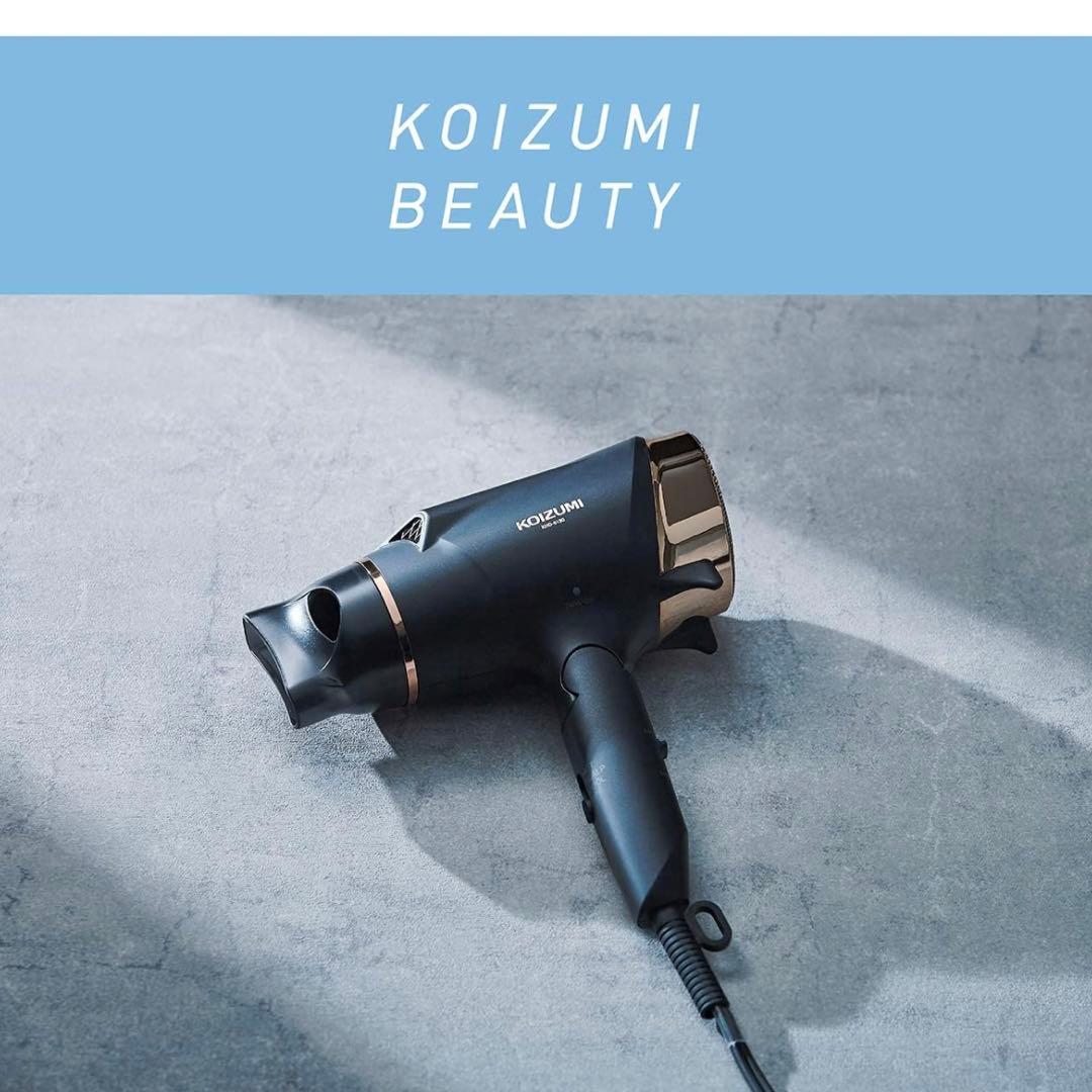 【新品・未使用】コイズミ　マイナスイオンヘアドライヤー　KHD-9130/K
