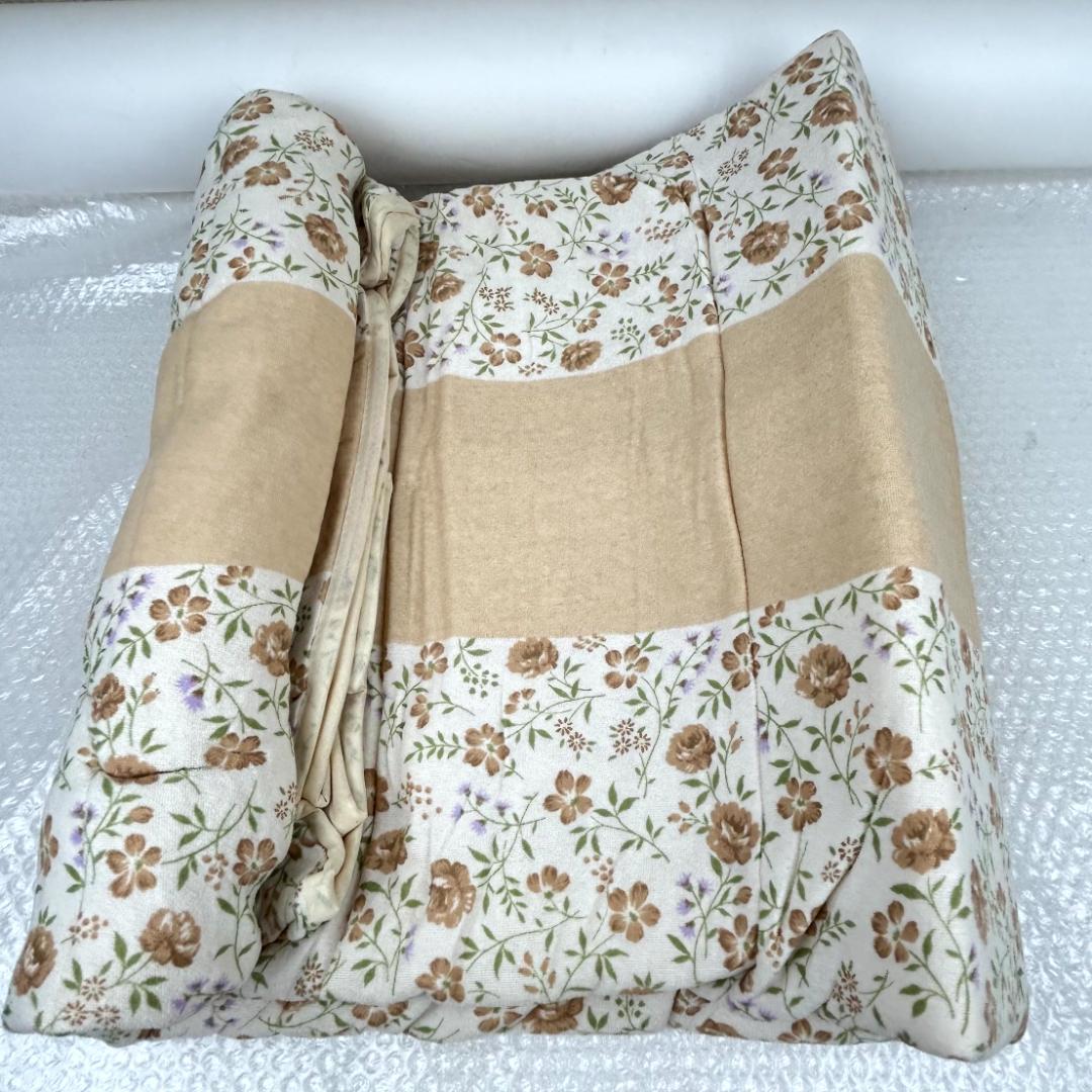 【新品未使用】西川産業　合繊掛ふとん　キルトケット　2枚組　モルコムローズ