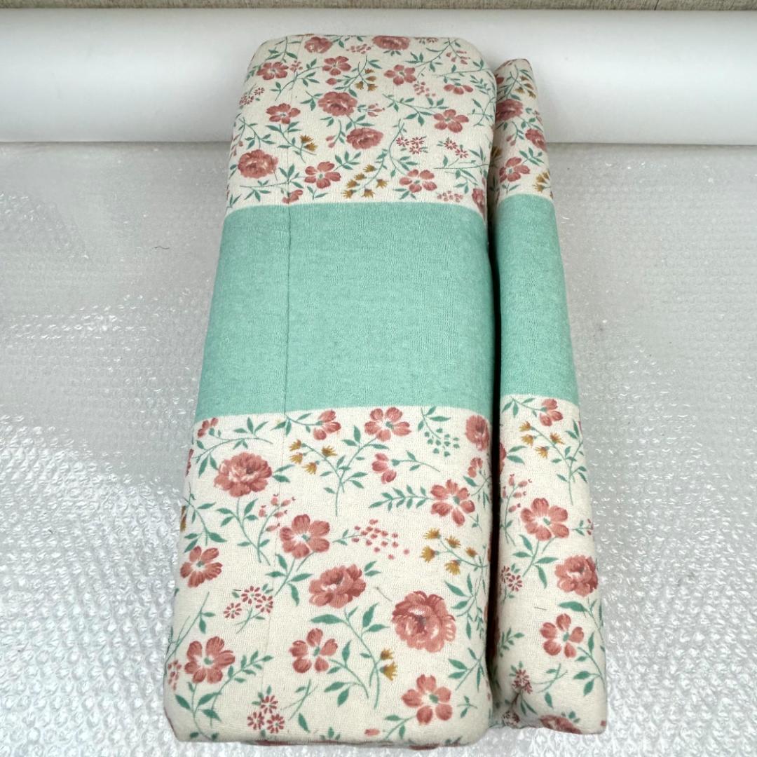 【新品未使用】西川産業　合繊掛ふとん　キルトケット　2枚組　モルコムローズ