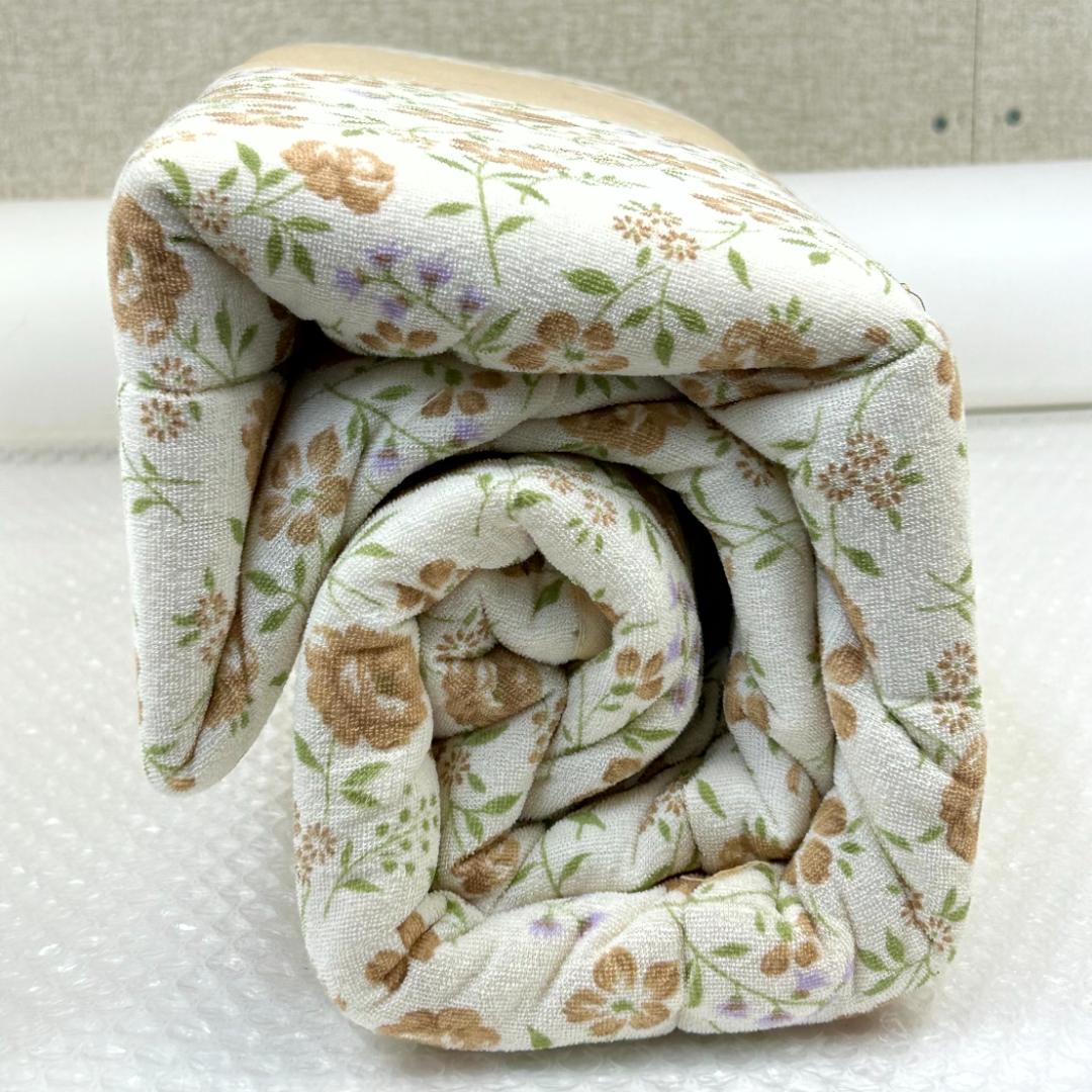 【新品未使用】西川産業　合繊掛ふとん　キルトケット　2枚組　モルコムローズ