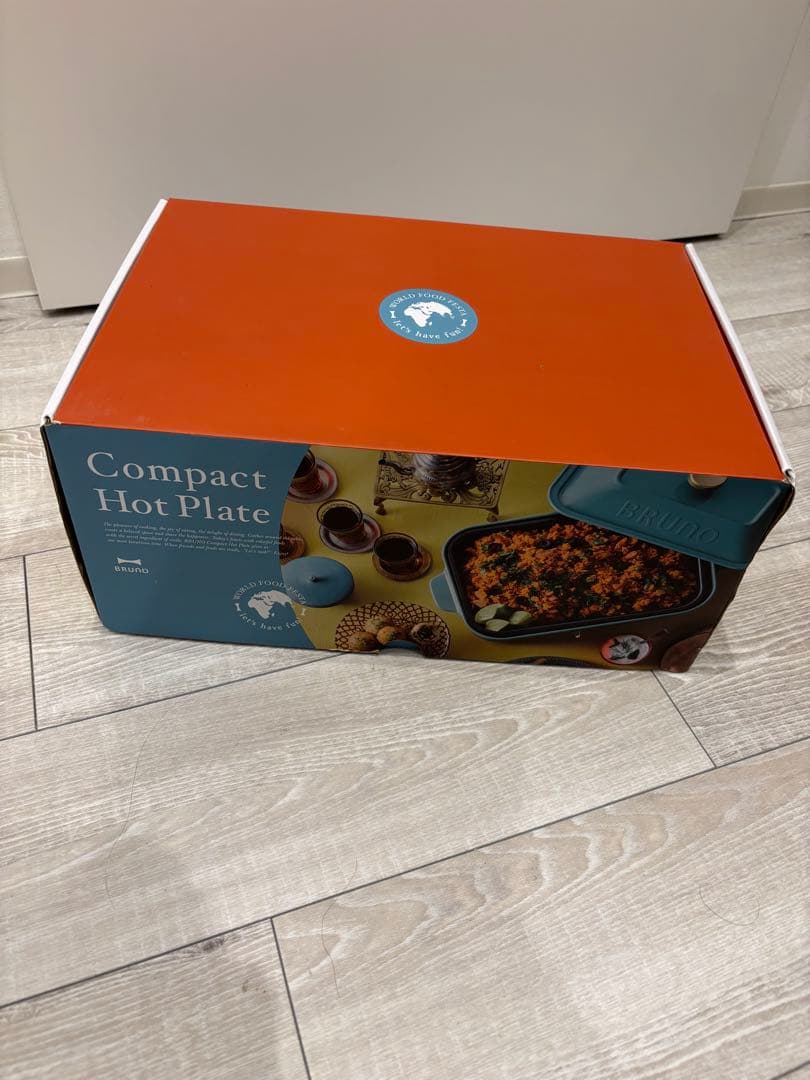 BRUNO コンパクトホットプレート ターコイズブルー ホットプレート ブルー