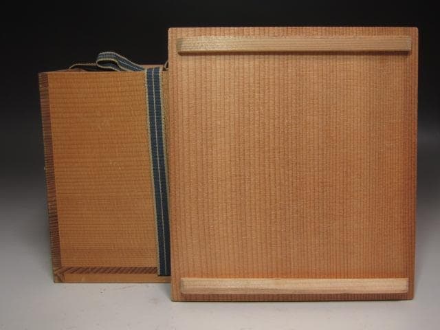 ★　古伊万里　染付たこ唐草文皿　趣ある品です★x685