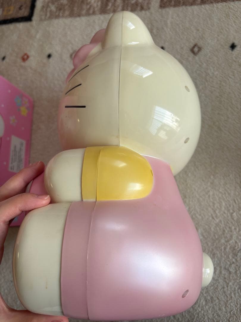 ハローキティ 目覚まし時計 レトロ　音声時報クロック サンリオ　sanrio