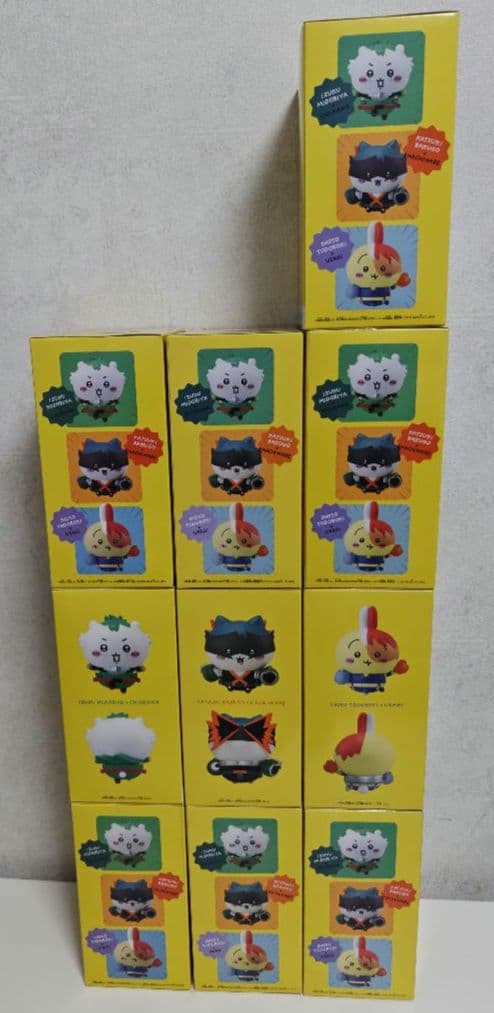 僕のヒーローアカデミア ✖ ちいかわ フィギュア 10体 緑谷 爆豪 轟 コンプ