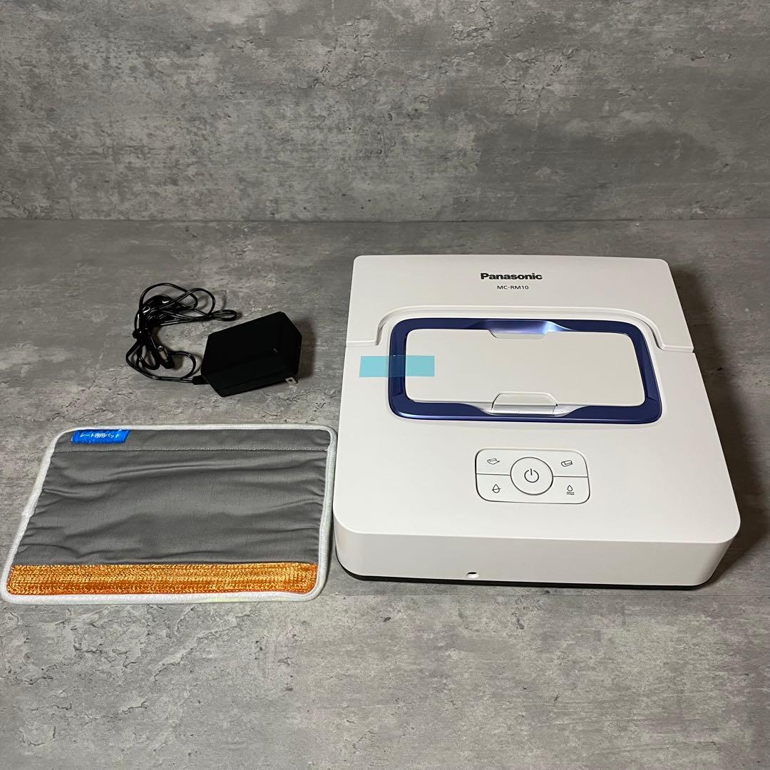 【未使用品】パナソニック 床拭きロボット掃除機 MC-RM10-W