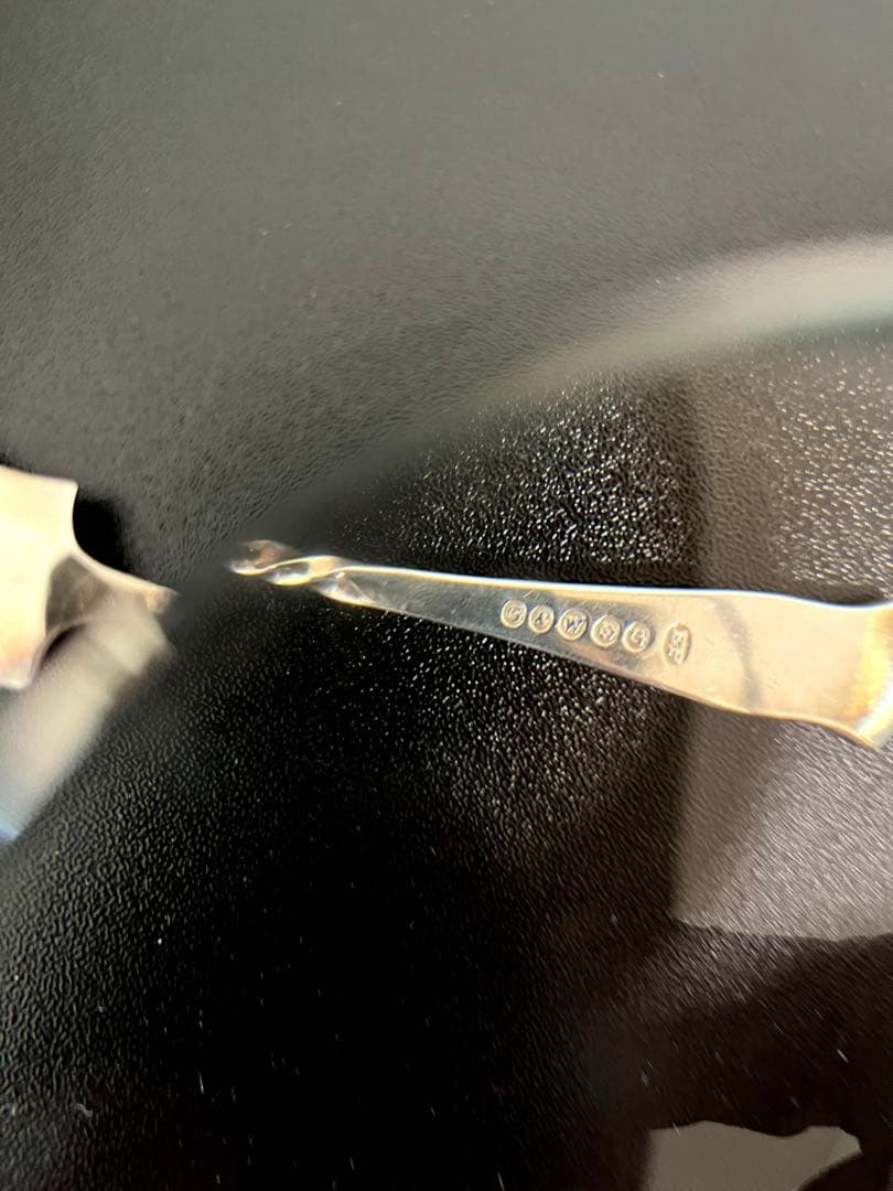 イギリスヴィンテージ シルバーメッキ製のジャムスプーン専用箱入り