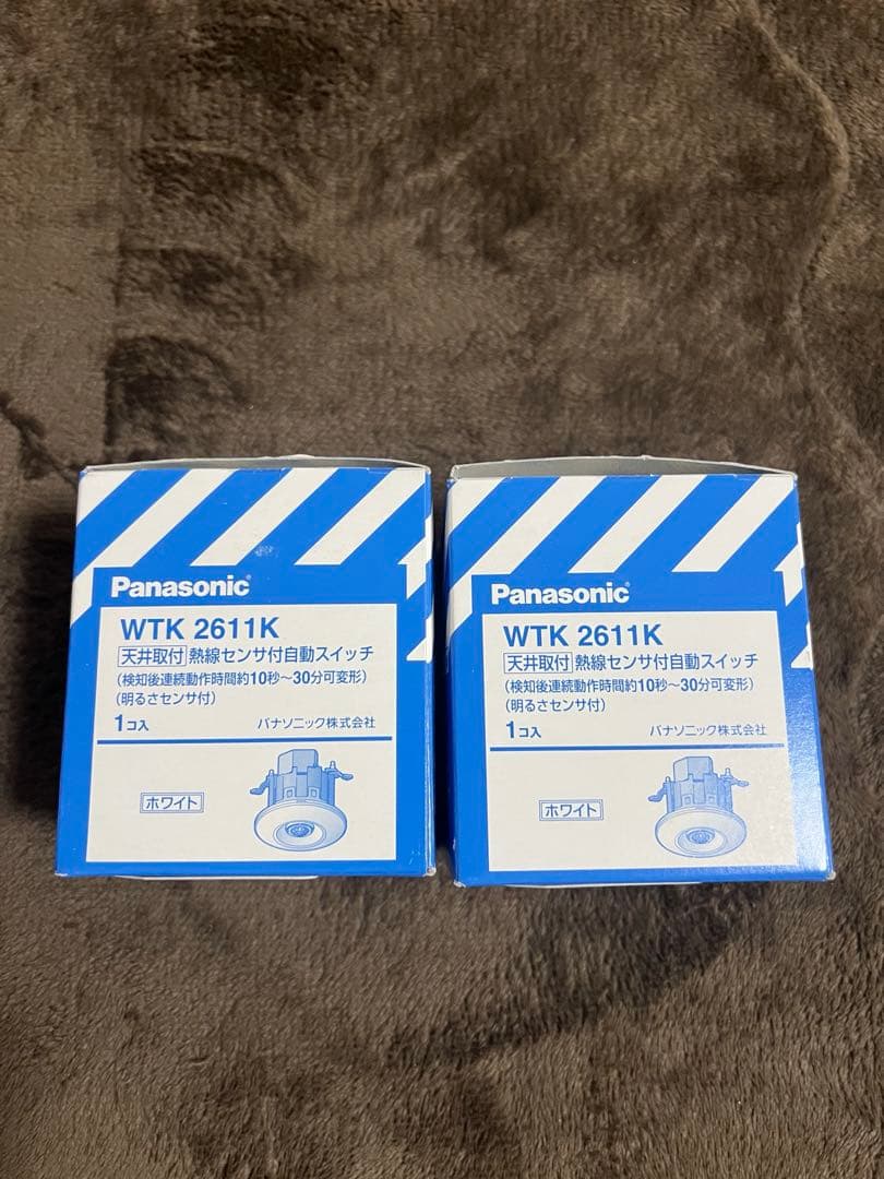 Panasonic WTK2611K 天井取付熱線センサ付自動スイッチ