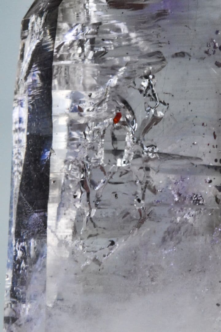 ナミビア ゴボボセブ産 アメジストエレスチャル水入り