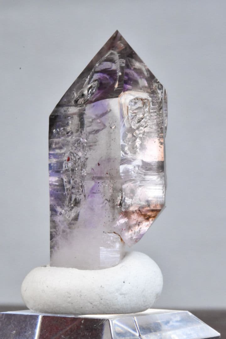 ナミビア ゴボボセブ産 アメジストエレスチャル水入り