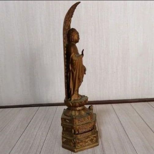 骨董品　仏像　立像　仏教 古美術　魔除け　縁起物