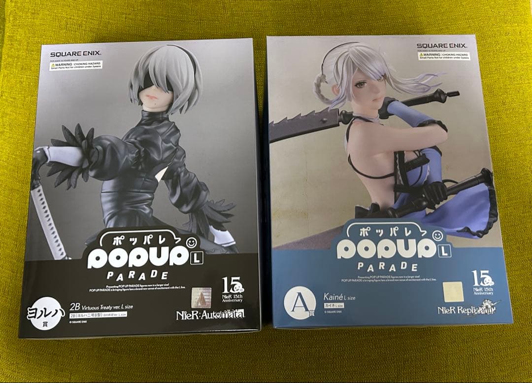 NieR 15th 記念くじ　A賞カイネ＆ヨルハ賞2B セット　おまけ20個