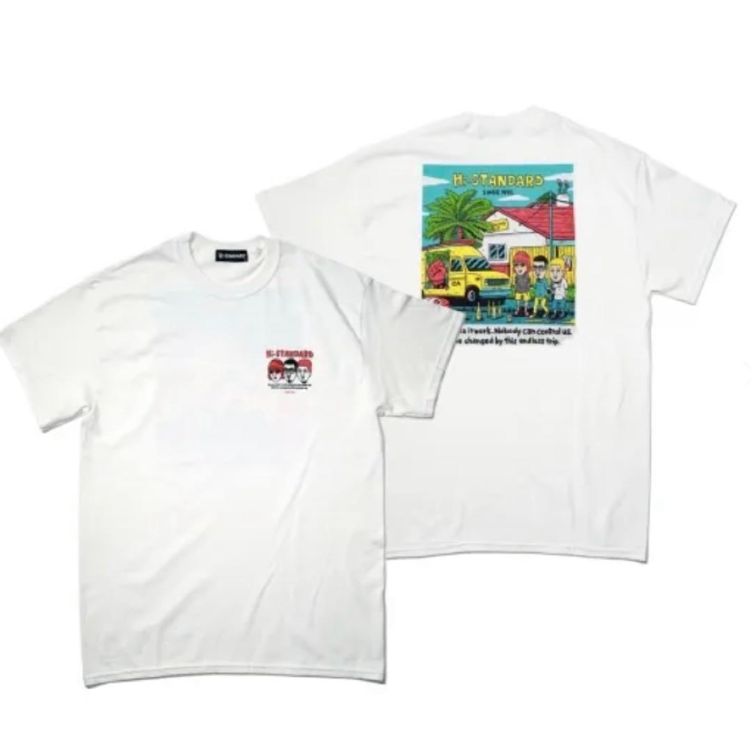 【未開封】Hi-STANDARD TM paint_TEE（WHITE） XL