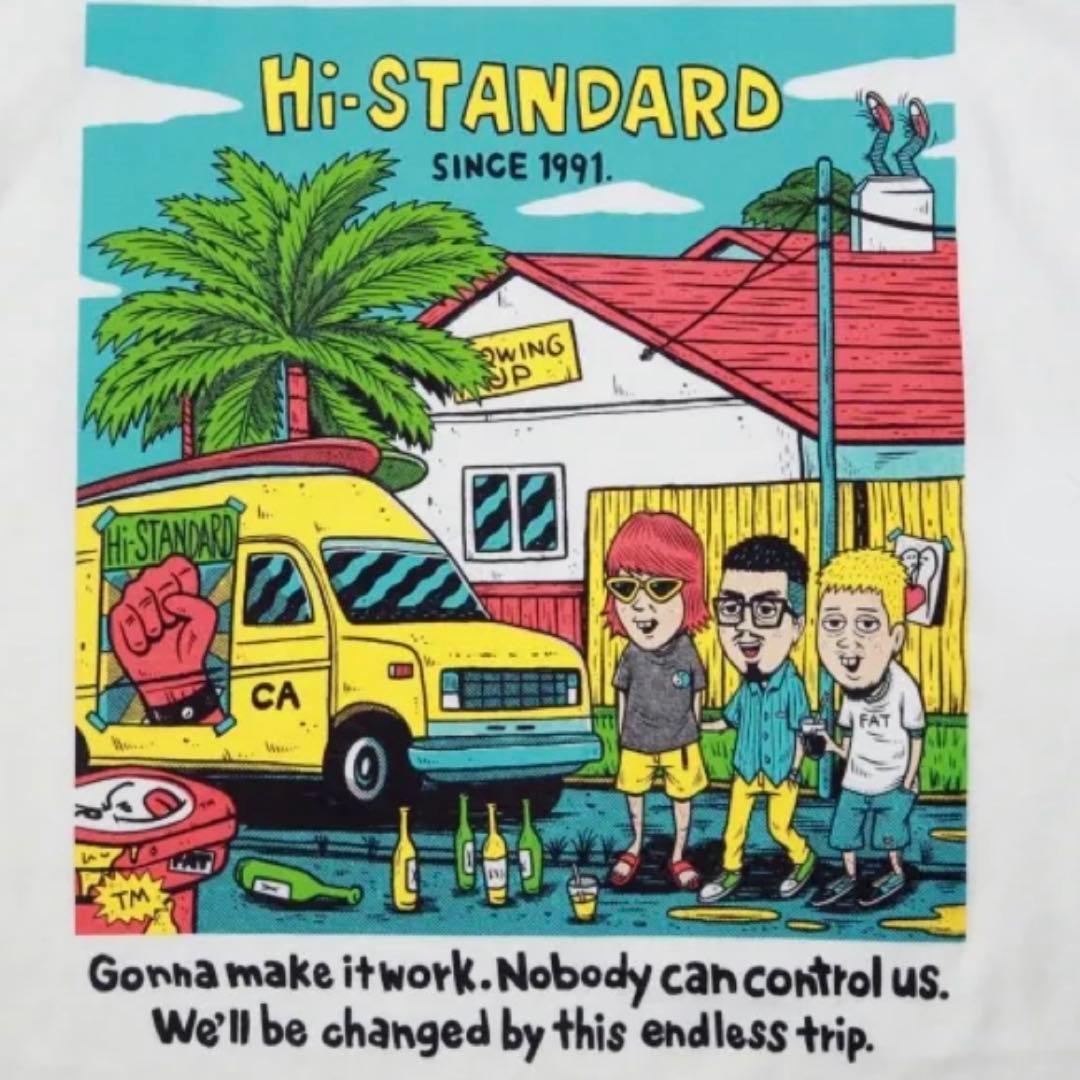 【未開封】Hi-STANDARD TM paint_TEE（WHITE） XL