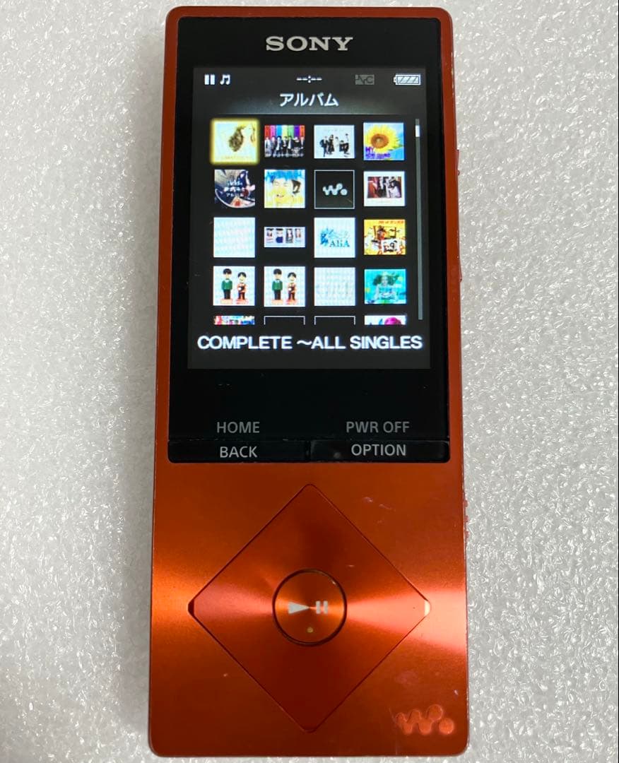 【バッテリー良好】　ソニー　ウォークマン　NW-A25 16GB シナバーレッド