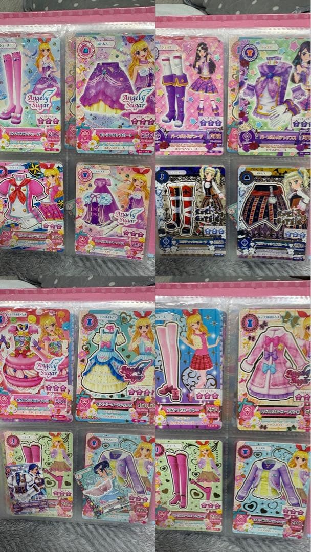 アイカツカード バインダー付き(名前が書いてあります...)