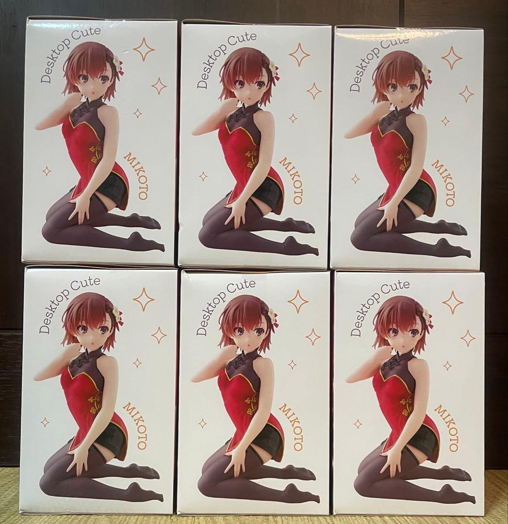 とある科学の超電磁砲　Desktop Cute フィギュア　御坂美琴　6個