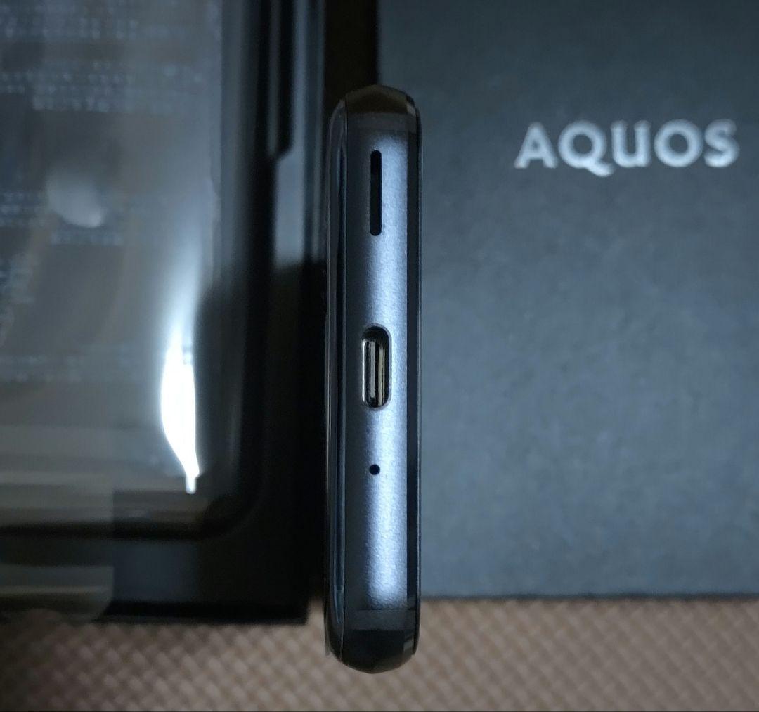 AQUOS R compact 未使用近い BLACK (ジャンク)