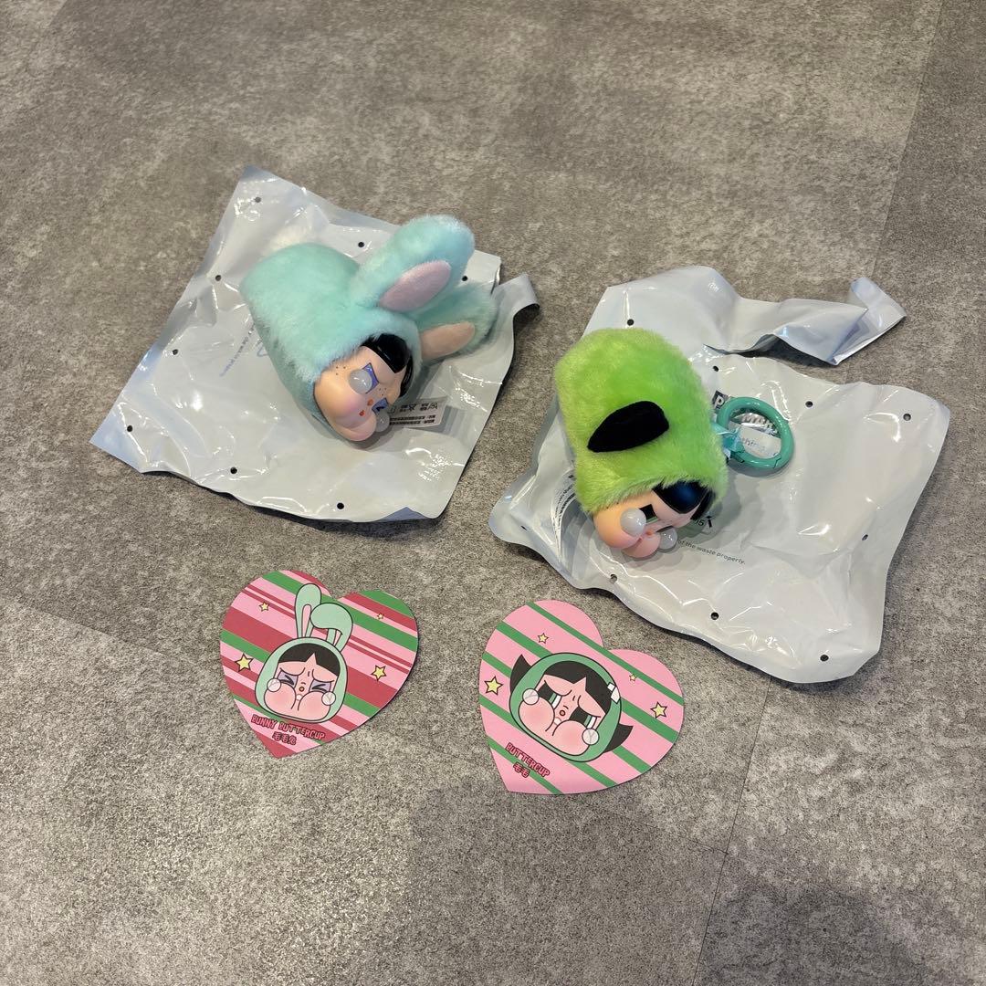 CRYBABY パワーパフガールズ　クライベイビー　POPMART バターカップ