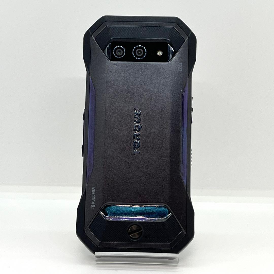 【訳あり】TORQUE 5G KYG01 au SIMロック解除済 ブラック②