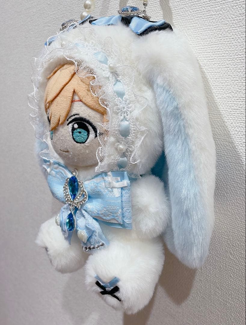 おすわり ぬい服♥着ぐるみ♥16cm♥垂れ耳天使♥W47(29日)