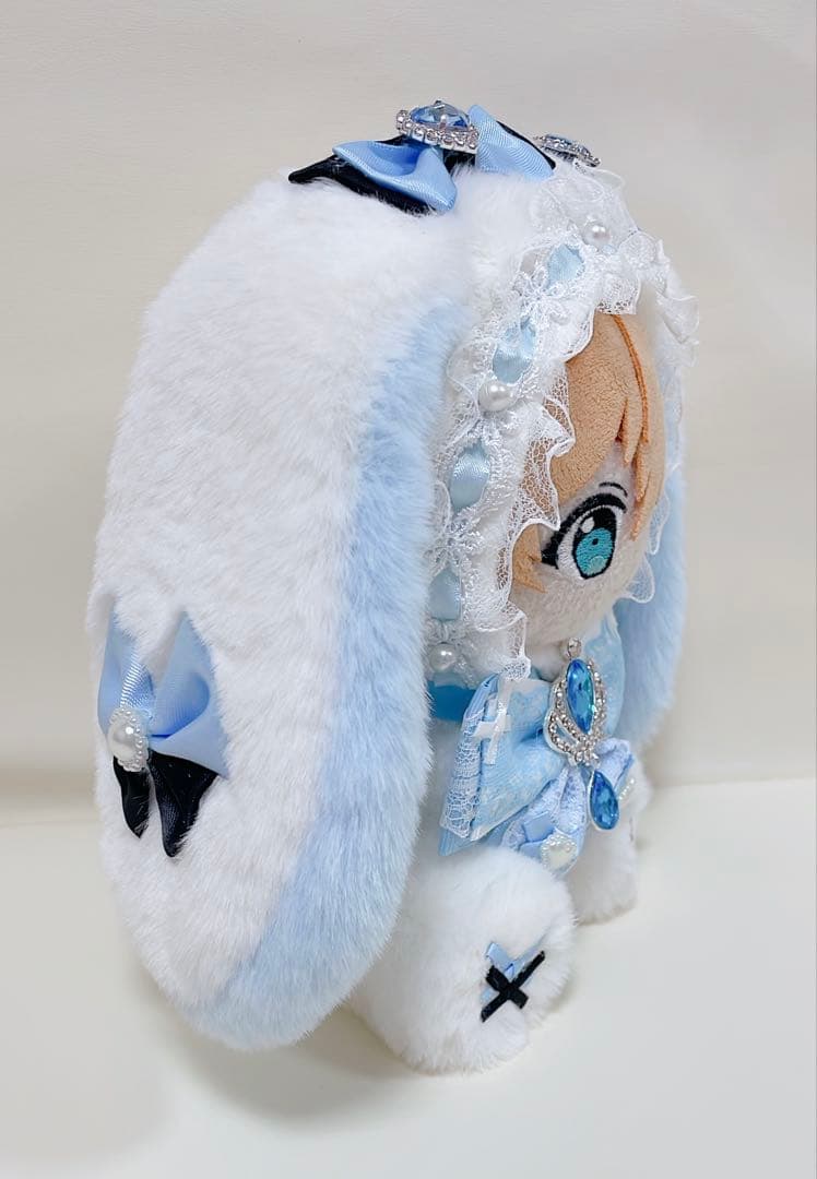 おすわり ぬい服♥着ぐるみ♥16cm♥垂れ耳天使♥W47(29日)