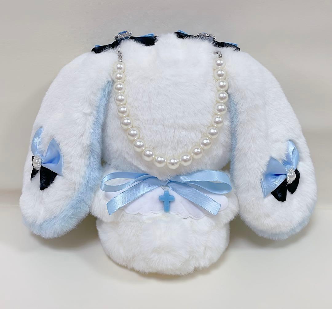 おすわり ぬい服♥着ぐるみ♥16cm♥垂れ耳天使♥W47(29日)