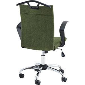 オフィスチェア/デスクチェア 【グリーン】 幅57×奥行67×高さ96〜104