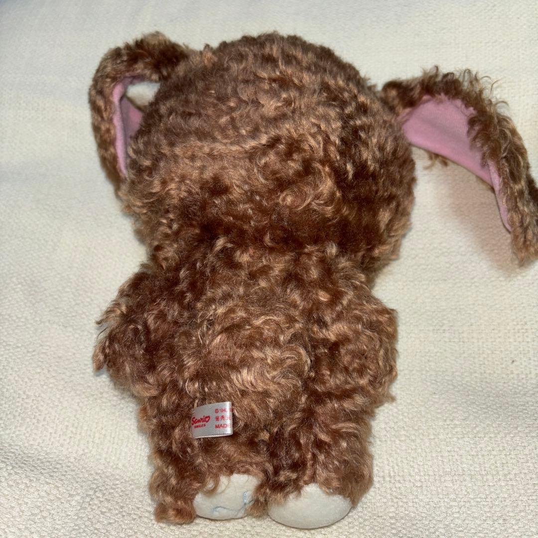 シュガーバニーズ リアルドール モヘア　クロ うさぎ ぬいぐるみ