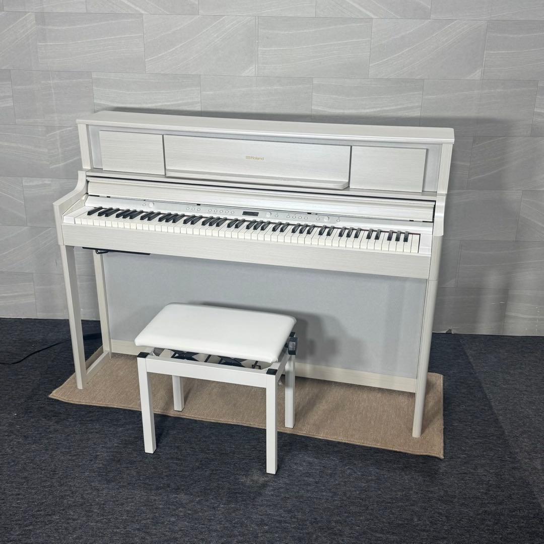 Roland LX705-GPSR 電子ピアノ 美品 高級モデル 白 d5262