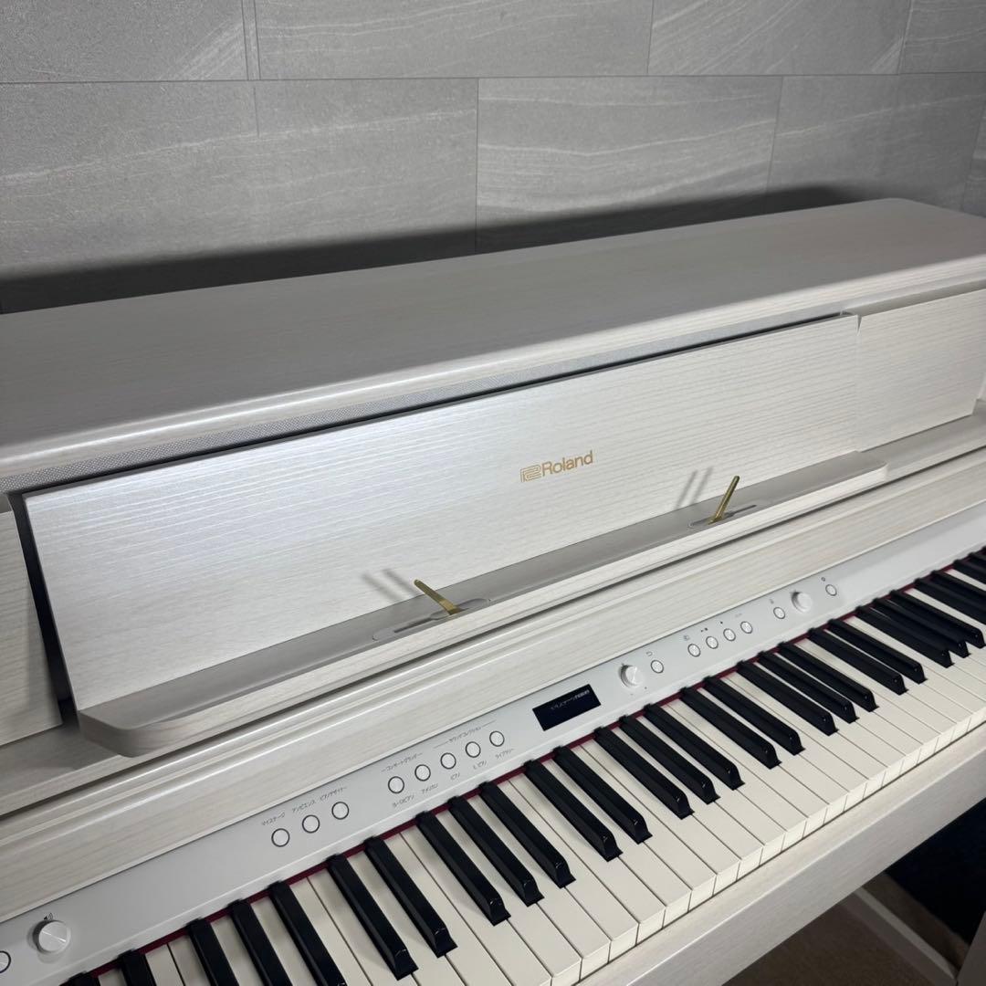 Roland LX705-GPSR 電子ピアノ 美品 高級モデル 白 d5262