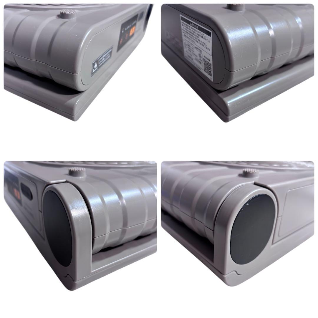 アピックス APF-560 グレイッシュ SOTOMO ソーラーパワーファン