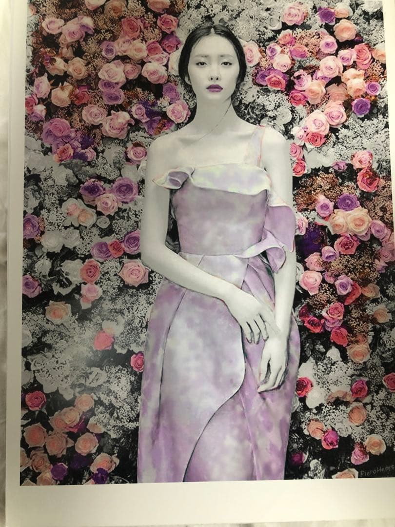 2024年100人100点絵画入賞 Piero Hearts 春