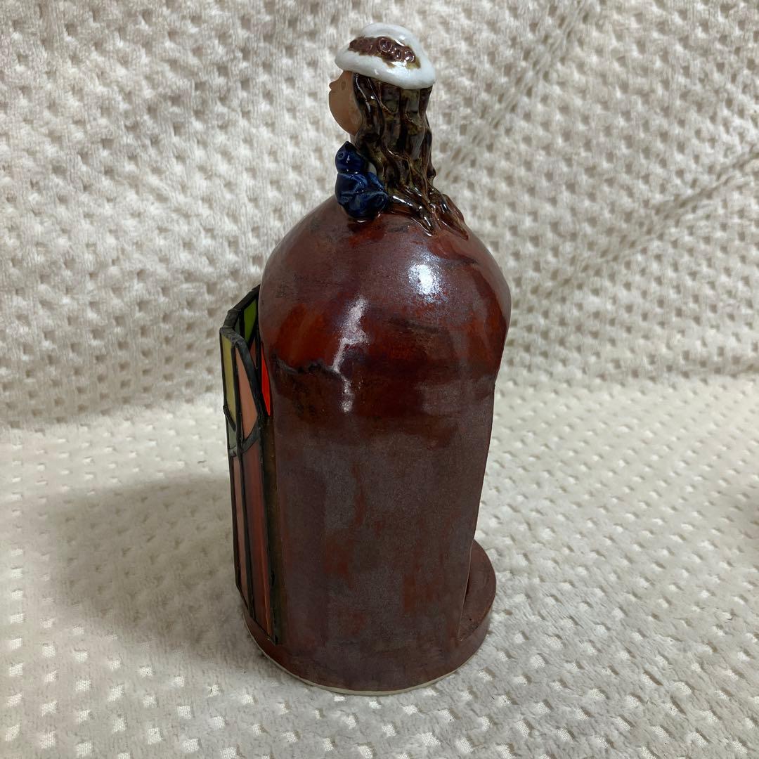 神成澪　キャンドルスタンド　陶器　きゃんどるすたんど　澪作