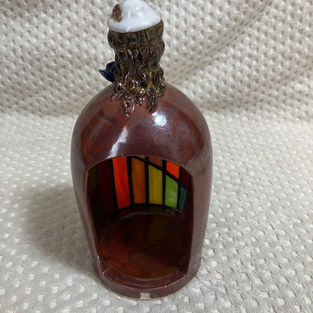 神成澪　キャンドルスタンド　陶器　きゃんどるすたんど　澪作