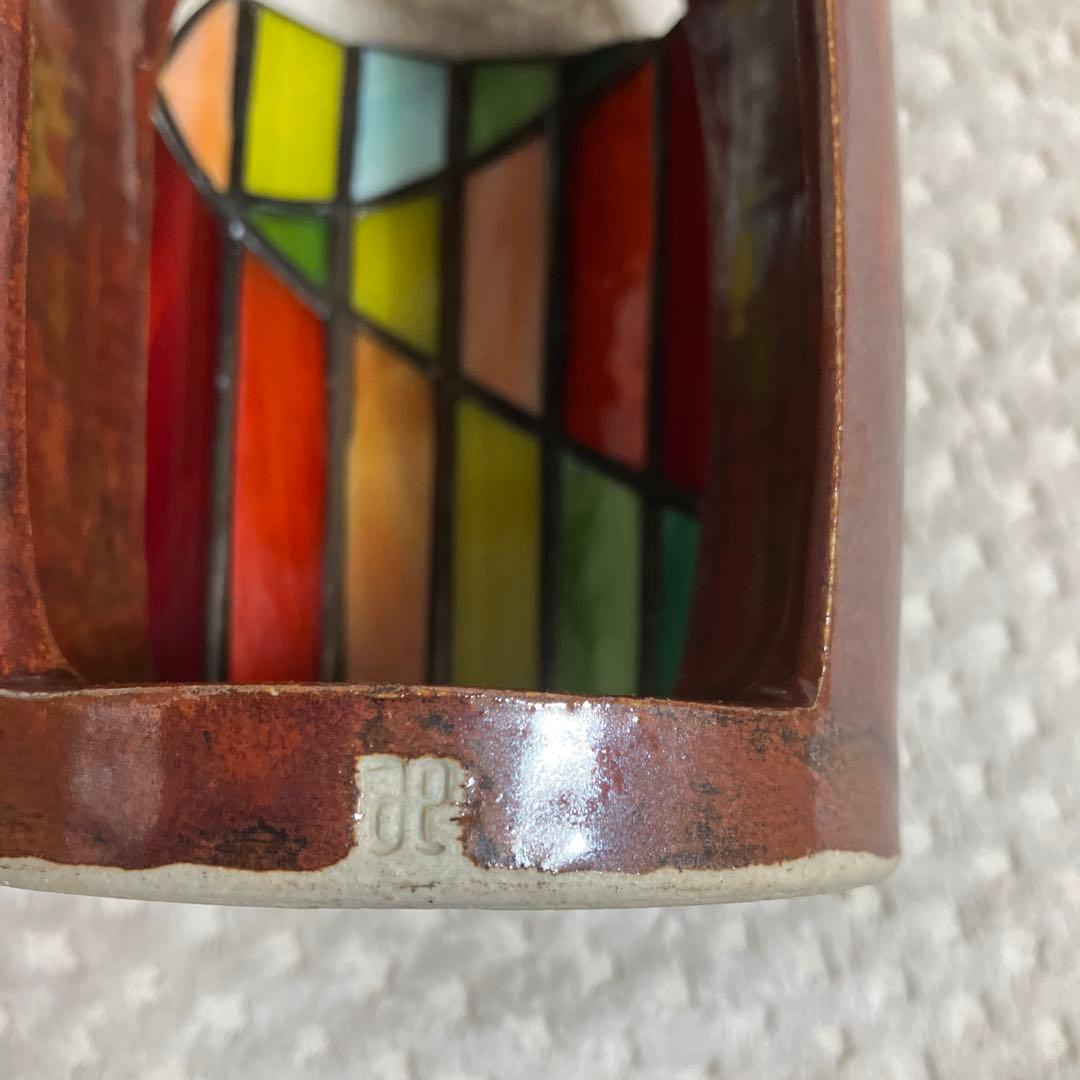 神成澪　キャンドルスタンド　陶器　きゃんどるすたんど　澪作