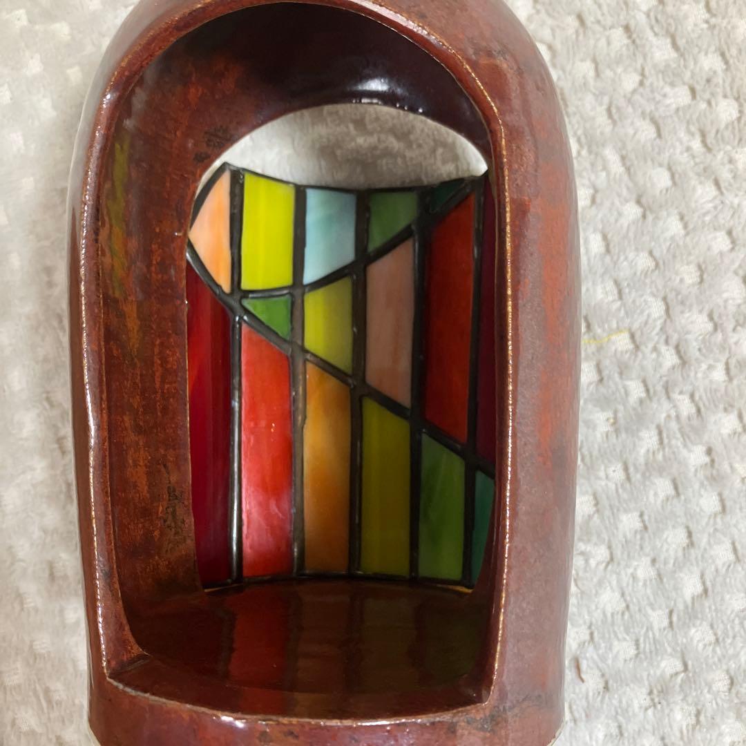 神成澪　キャンドルスタンド　陶器　きゃんどるすたんど　澪作