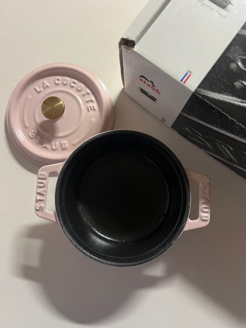 STAUB（ストウブ） ピコ・ココット ラウンド ソルベローズ 10cm