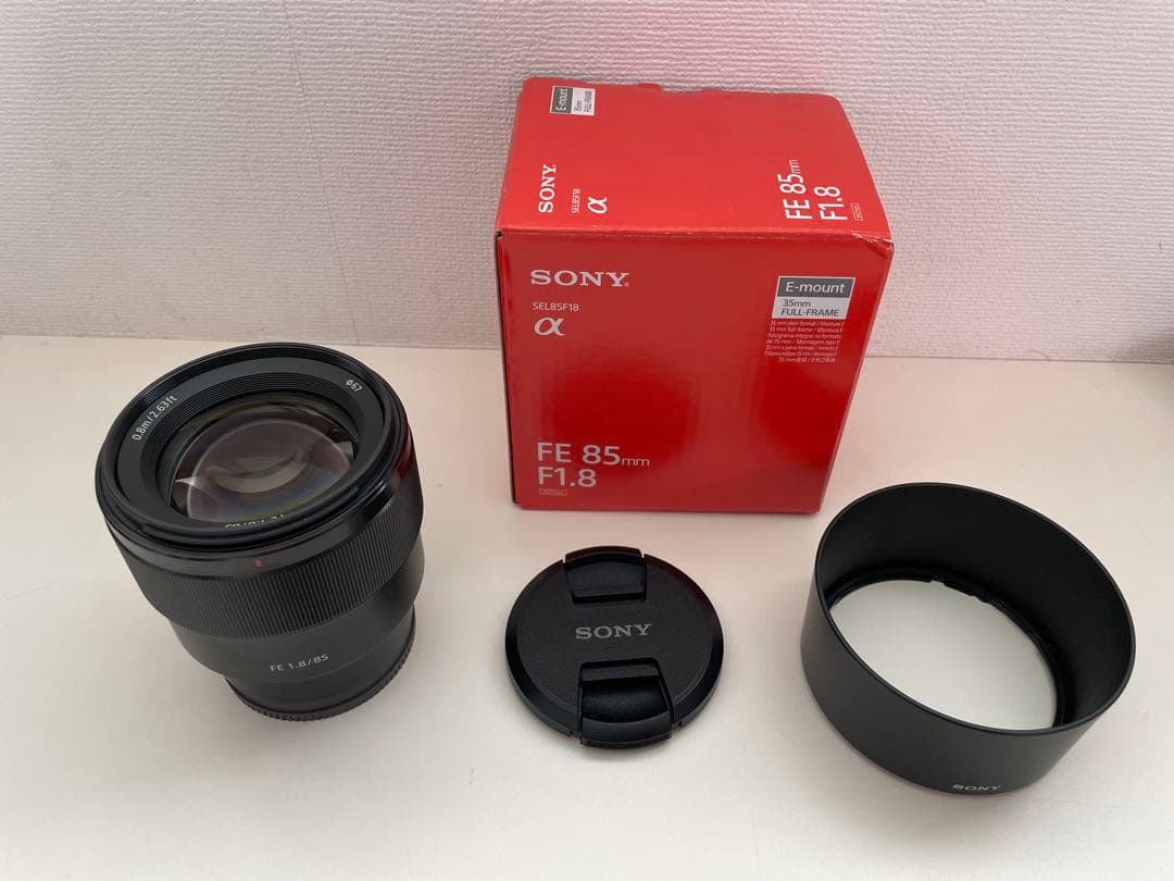 ⚫︎超美品❗️SONY 単焦点レンズ FE 85mm F1.8 SEL85F18