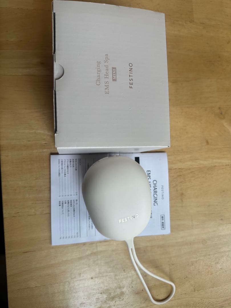 ヘッドスパ FESTINO EMS ミニ 頭皮マッサージSMHB-045-WH