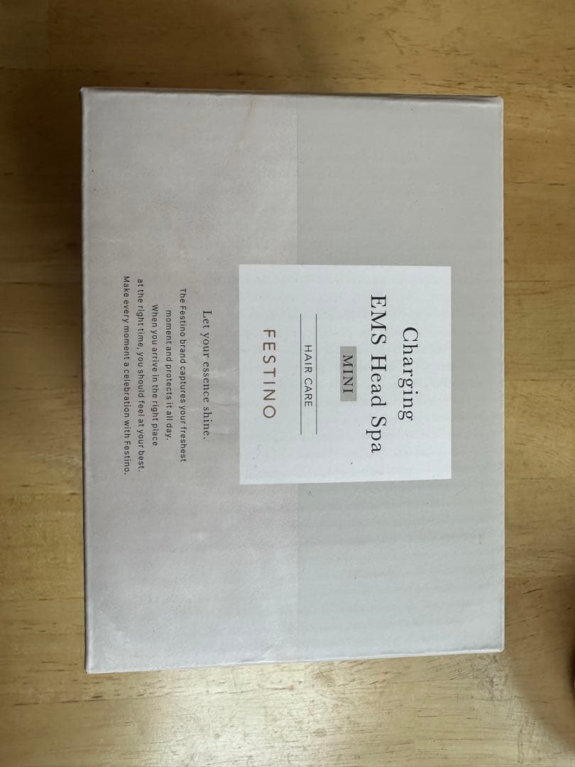 ヘッドスパ FESTINO EMS ミニ 頭皮マッサージSMHB-045-WH