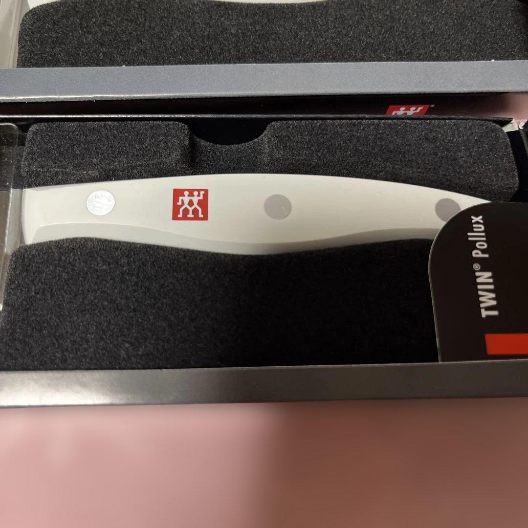 ツヴィリング　ツインポルックス三徳包丁白　ツインポルックスペティナイフ白