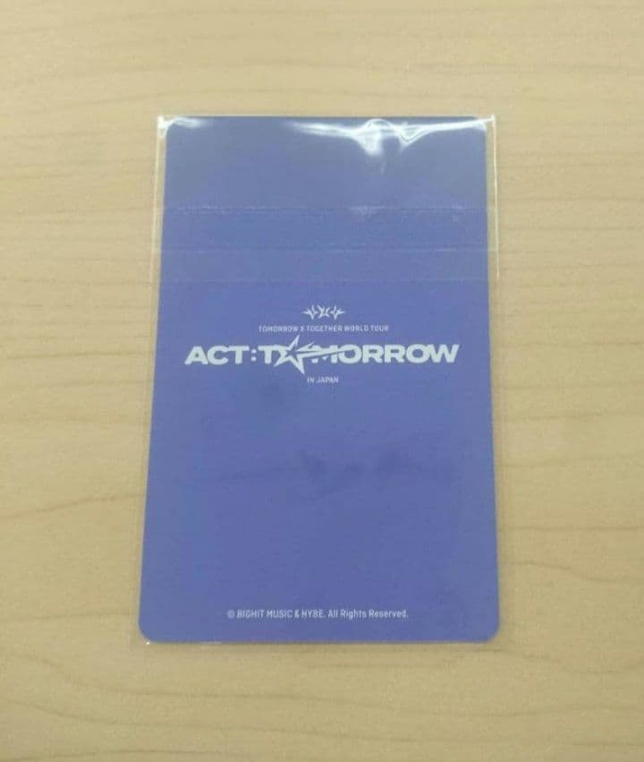 TXT トゥバ act tomorrow ユニフォーム ボムギュ トレカのみ