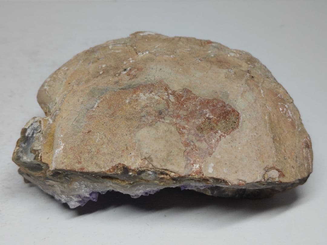ジオード 1.1kg アメジスト 水晶 原石 鑑賞石 自然石 誕生石 鉱物 鉱石